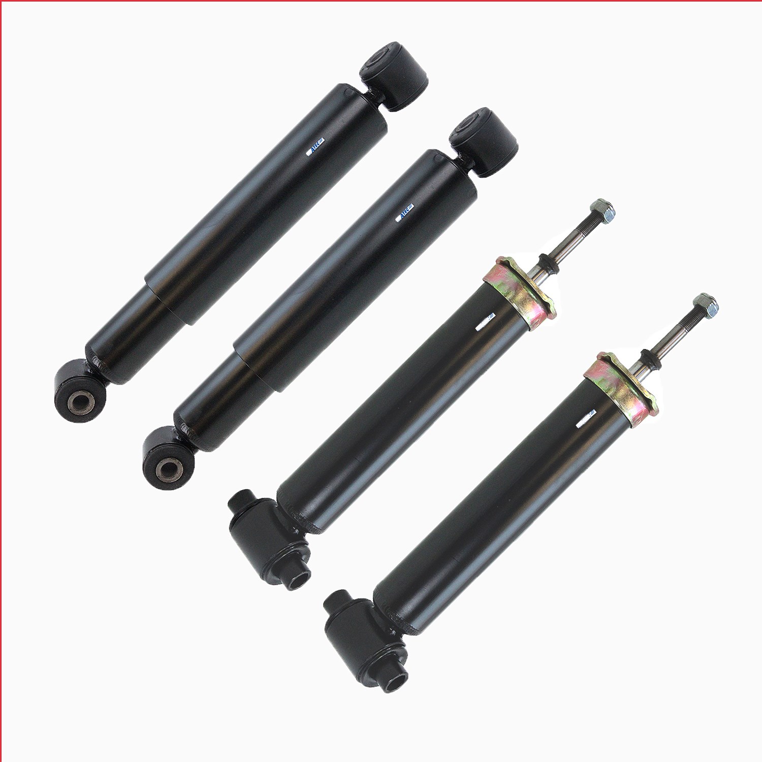 Bestprice 4x Stoßdämpfer vorne+hinten Öldruck beidseitig [Hersteller-Nr. 10700049] für VW
