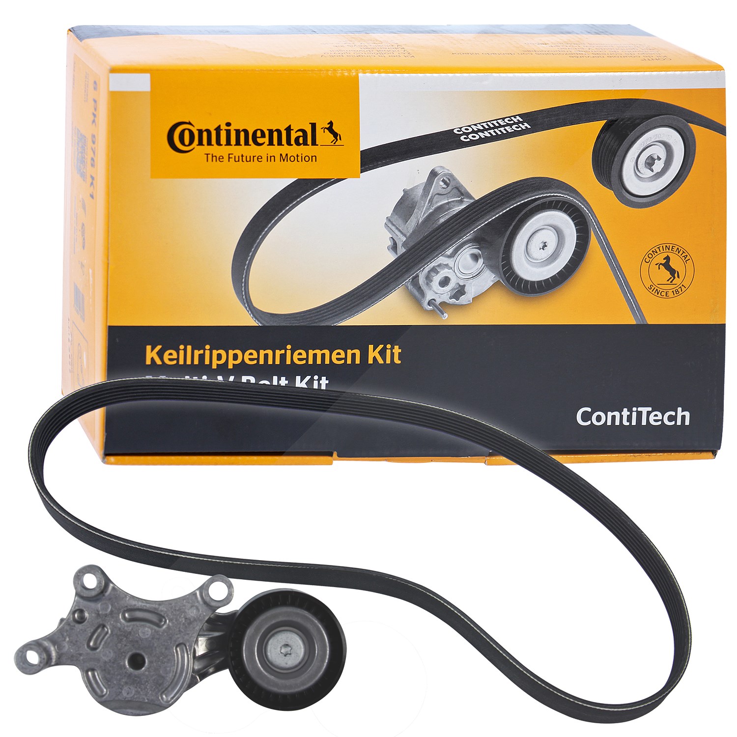 Continental Ctam Keilrippenriemensatz [Hersteller-Nr. 6PK976K1] für Ds, Peugeot, Suzuki, Ford, Mini, Volvo, Citroën, Mazda