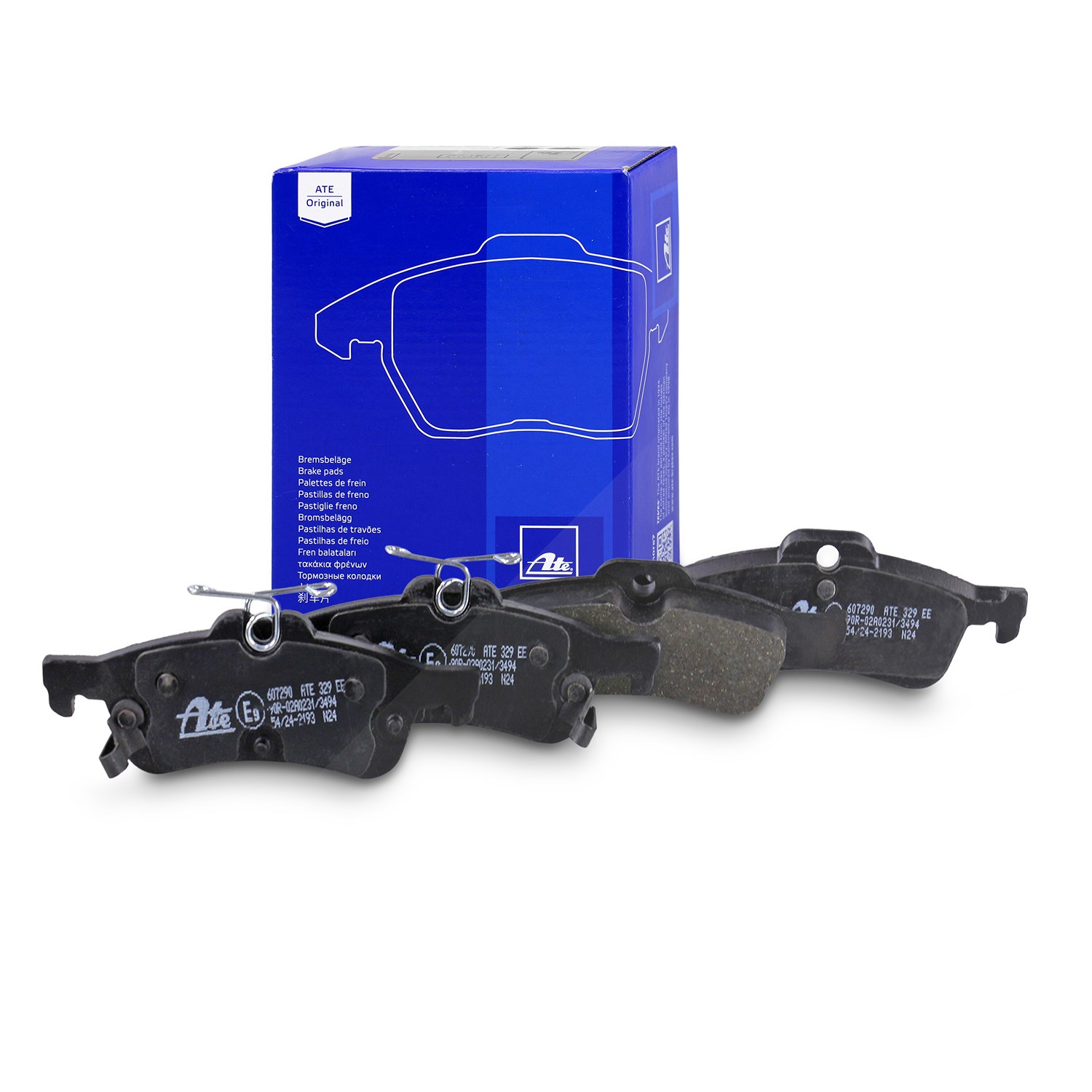 Ate Bremsbelagsatz hinten [Hersteller-Nr. 13.0460-7290.2] für Honda
