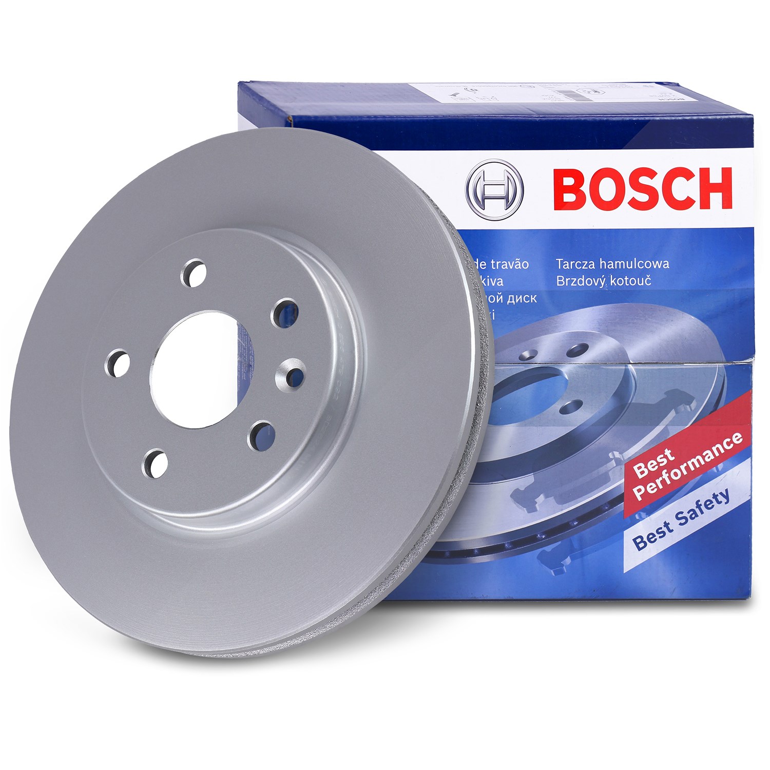 Bosch Bremsscheibe belüftet vorne [Hersteller-Nr. 0986479D92] für Vauxhall, Opel