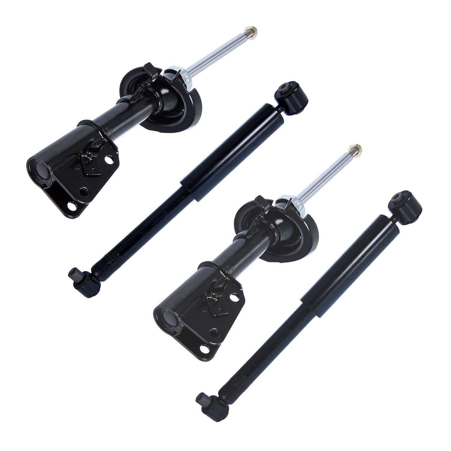 Bestprice 4x Stoßdämpfer vorne+hinten Gasdruck beidseitig [Hersteller-Nr. 10700142] für Renault