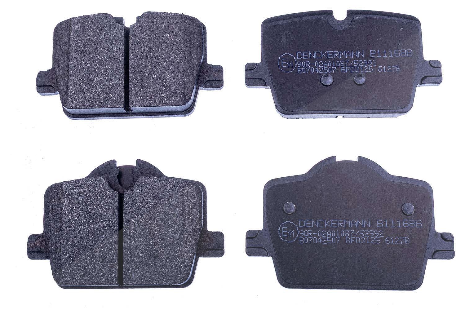 Für DENCKERMANN FILTRY B111686 BRAKE PADS BMW 3 G20 19- TOYOTA SUPRA 19- - Bild 4