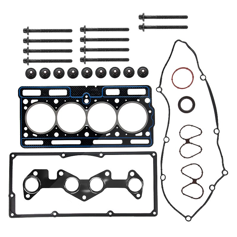 Bestprice Dichtungssatz, Zylinderkopf + Schraubensatz [Hersteller-Nr. 10701000] für Renault