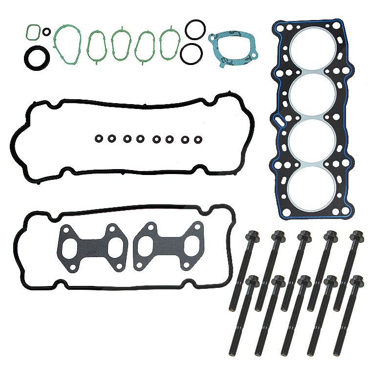Bestprice Dichtungssatz, Zylinderkopf + Schraubensatz [Hersteller-Nr. 10701014] für Fiat, Lancia
