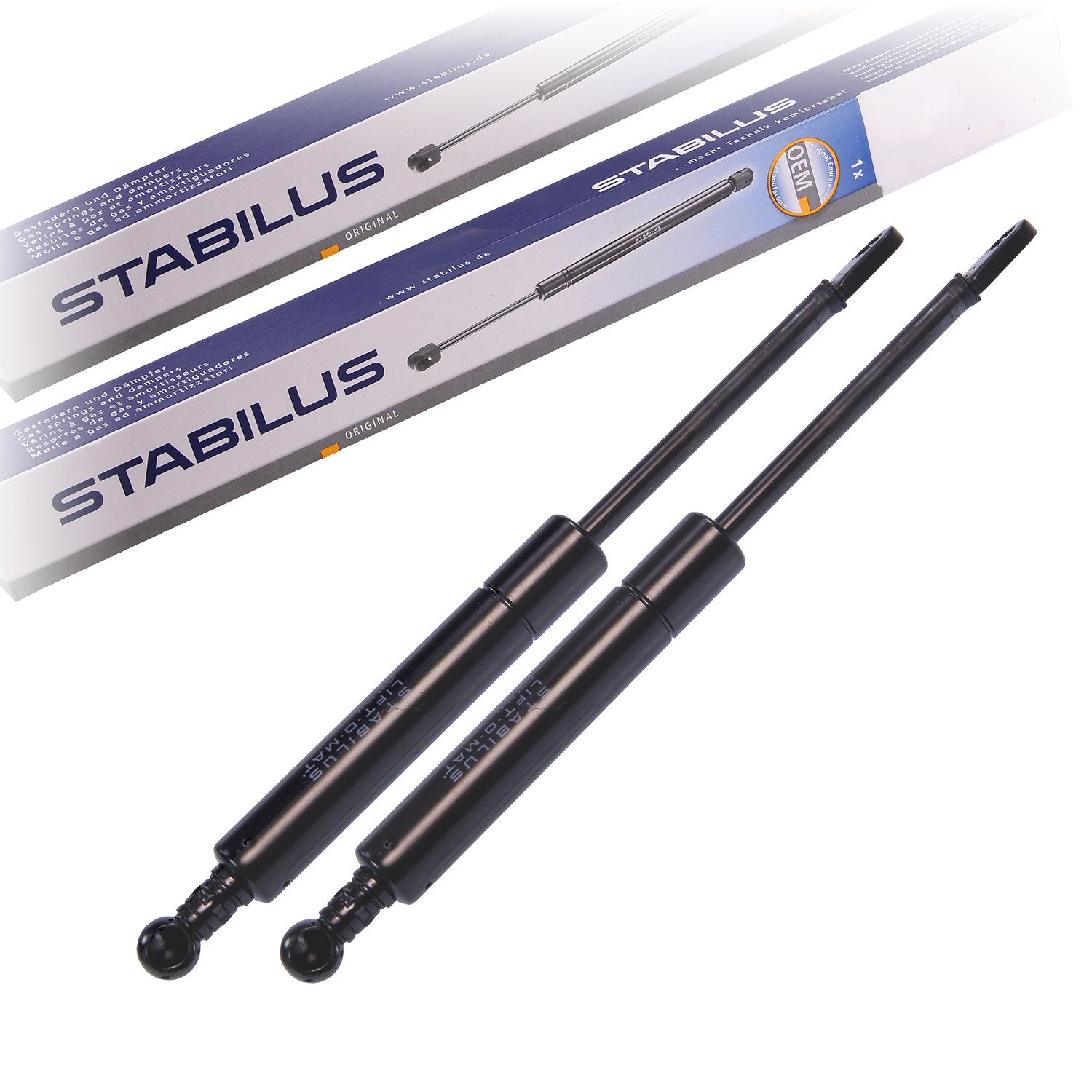 Stabilus 2x Gasfeder, Koffer-/Laderaum [Hersteller-Nr. 4043KY] für BMW