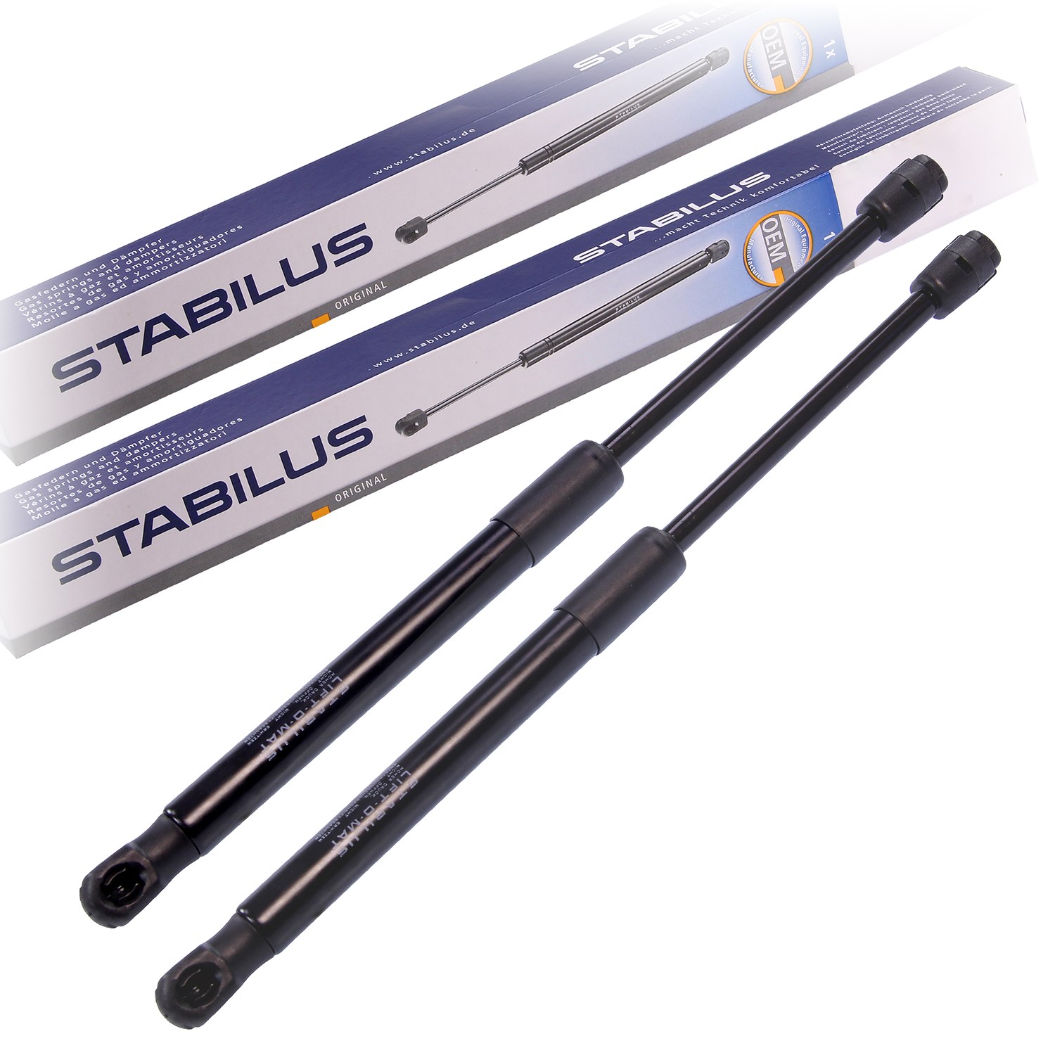 Stabilus 2x Gasfeder, Koffer-/Laderaum [Hersteller-Nr. 8467UA] für Mercedes-Benz