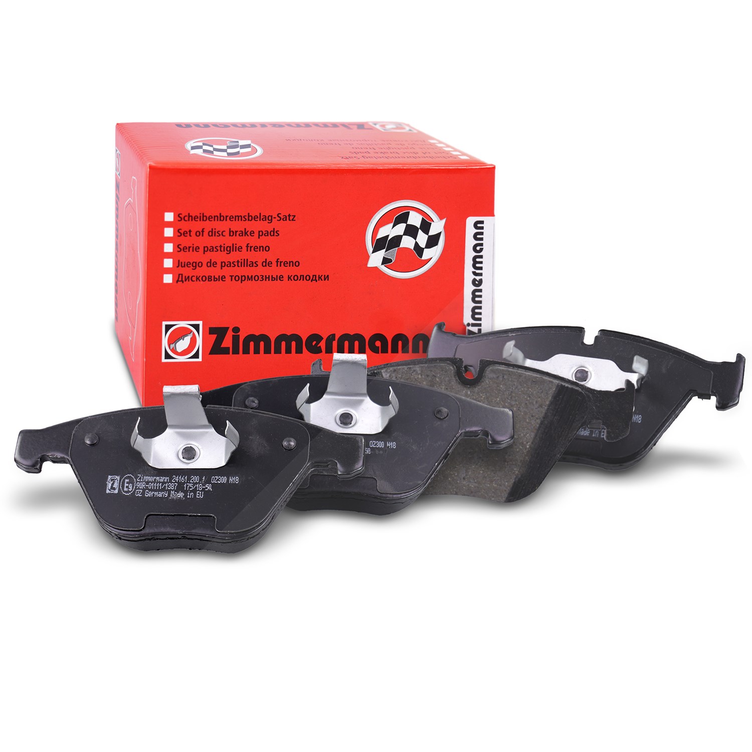 Zimmermann Bremsbelagsatz Vorderachse [Hersteller-Nr. 24161.200.1] für BMW