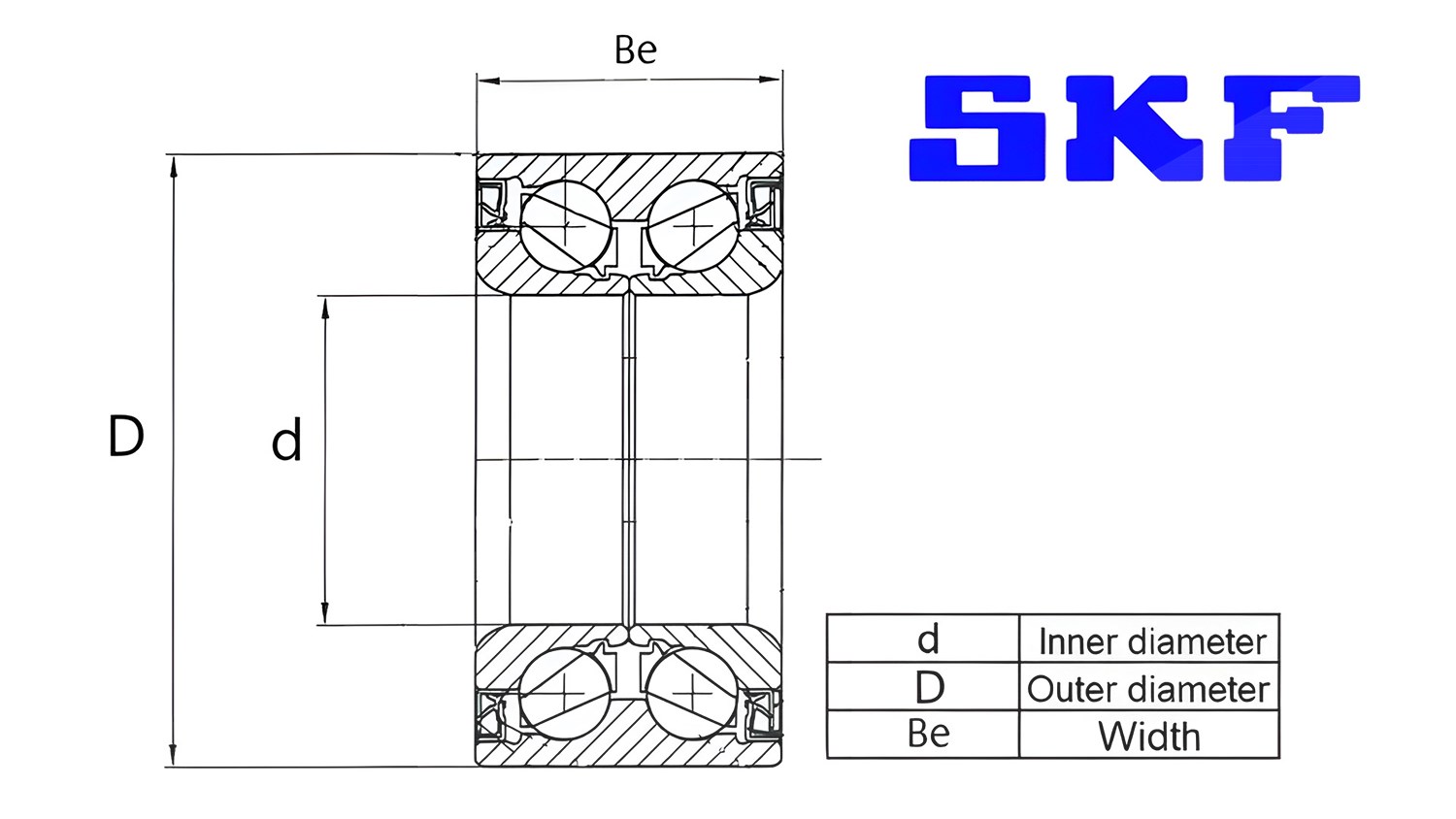 Skf Radlagersatz Vkba 6845 Für Mitsubishi - Bild 5