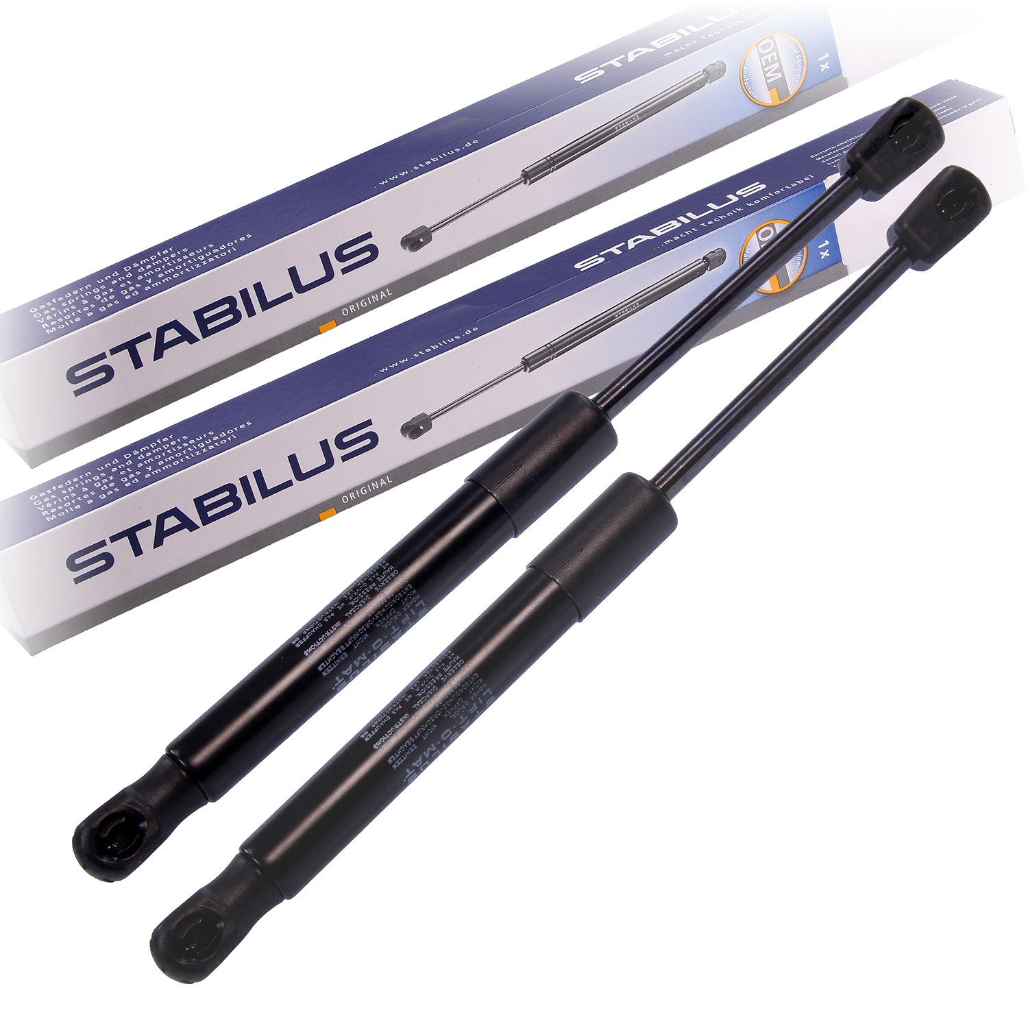 Stabilus 2x Gasfeder, Koffer-/Laderaum [Hersteller-Nr. 000920] für Mercedes-Benz
