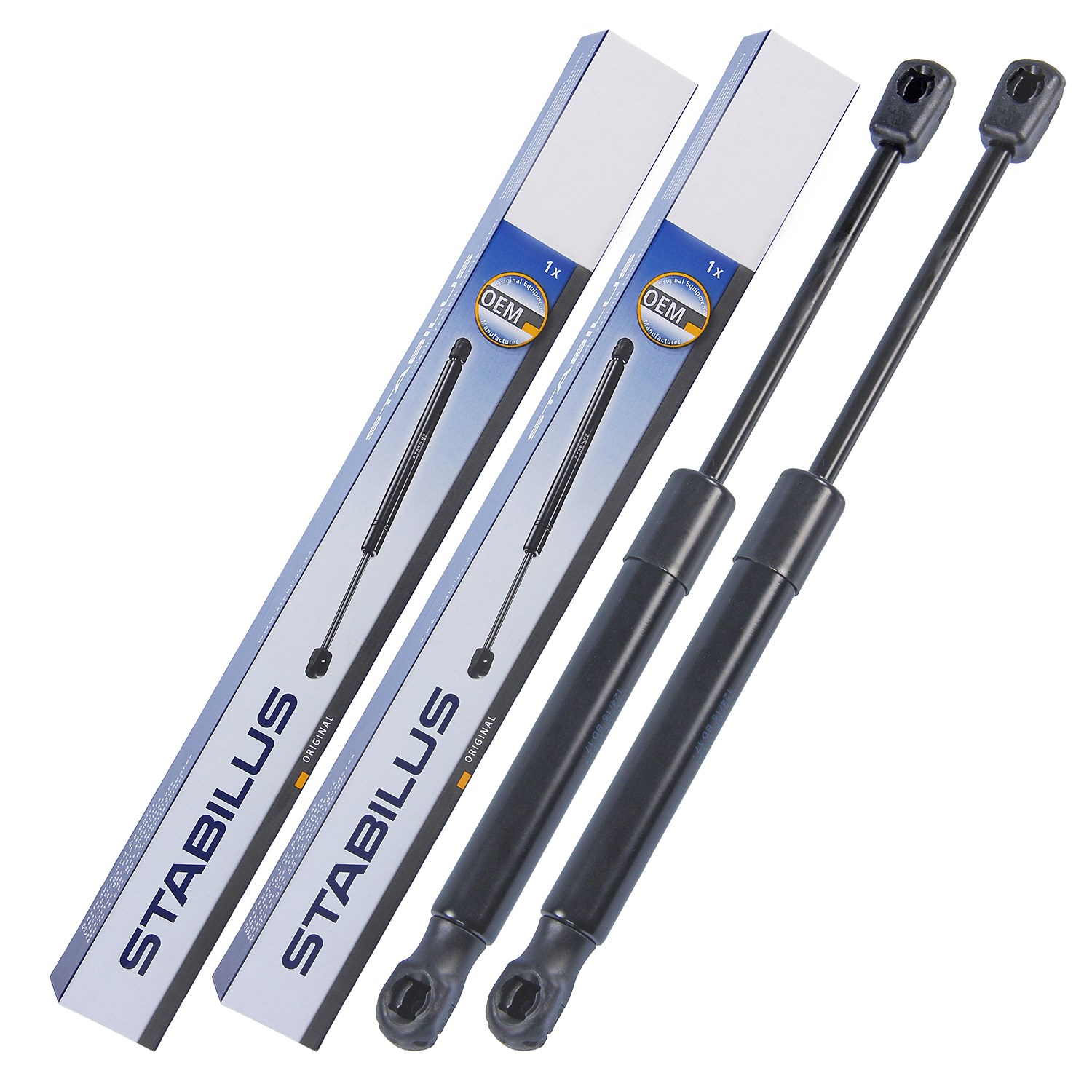 Stabilus 2x Gasfeder Heckklappe für Stufenheck [Hersteller-Nr. 5705XK] für Audi