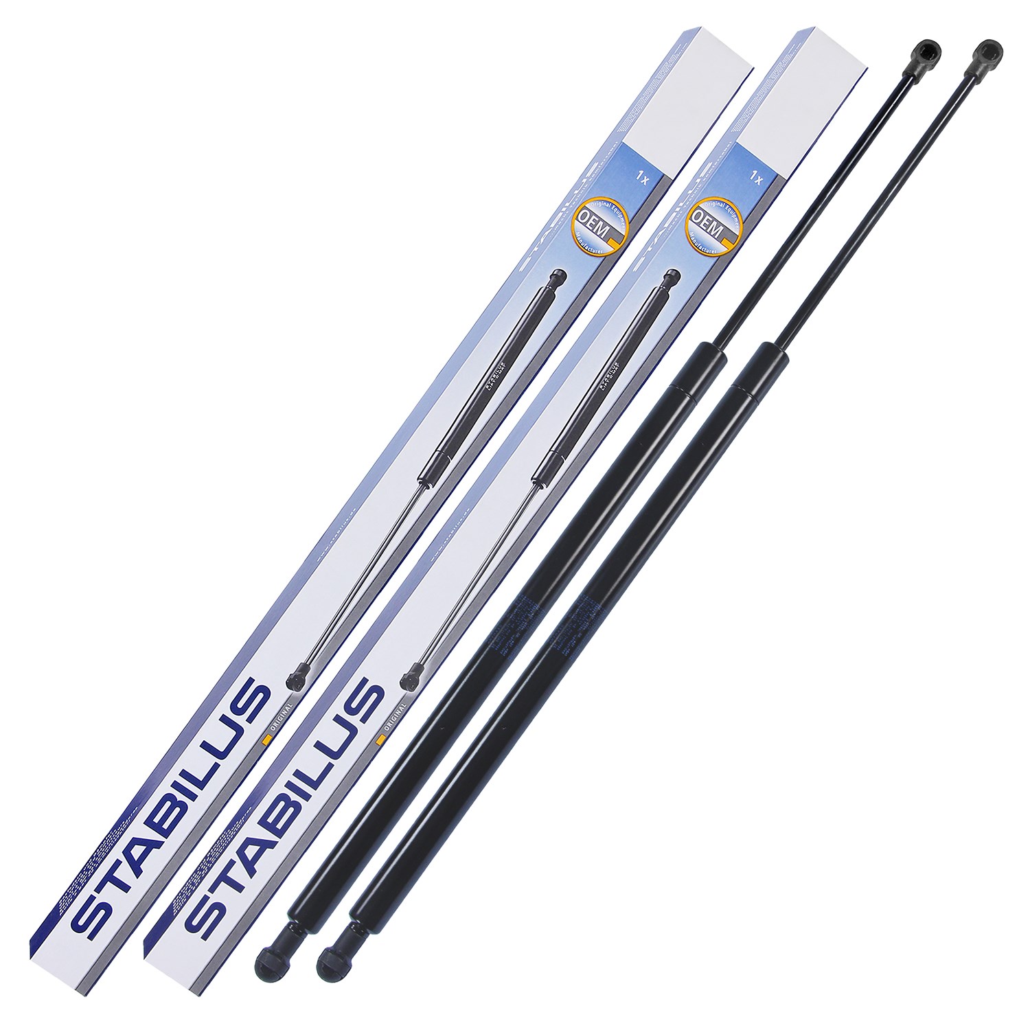 Stabilus 2x Gasfeder, Koffer-/Laderaum [Hersteller-Nr. 0624KV] für Chevrolet, Volvo