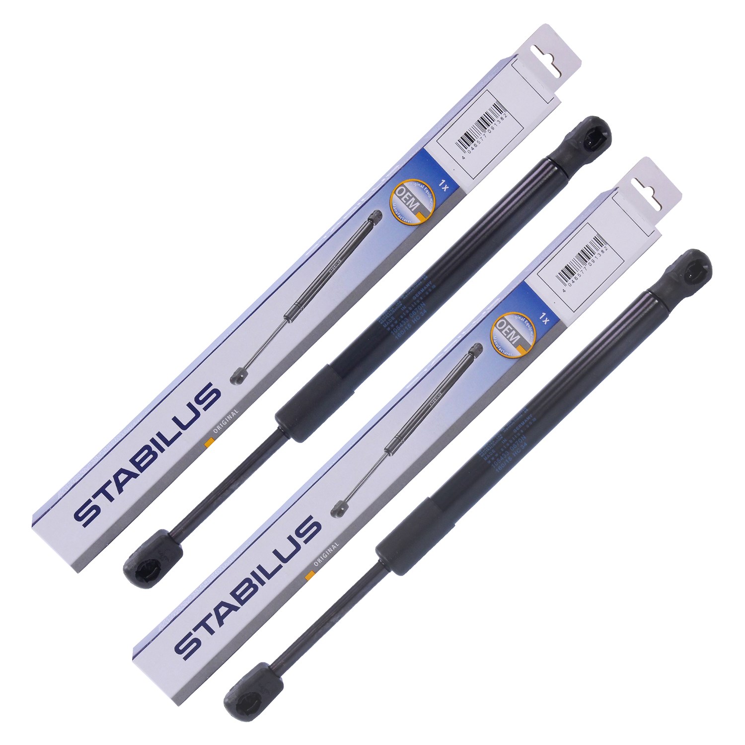 Stabilus 2x Gasfeder, Koffer-/Laderaum [Hersteller-Nr. 105433] für Audi