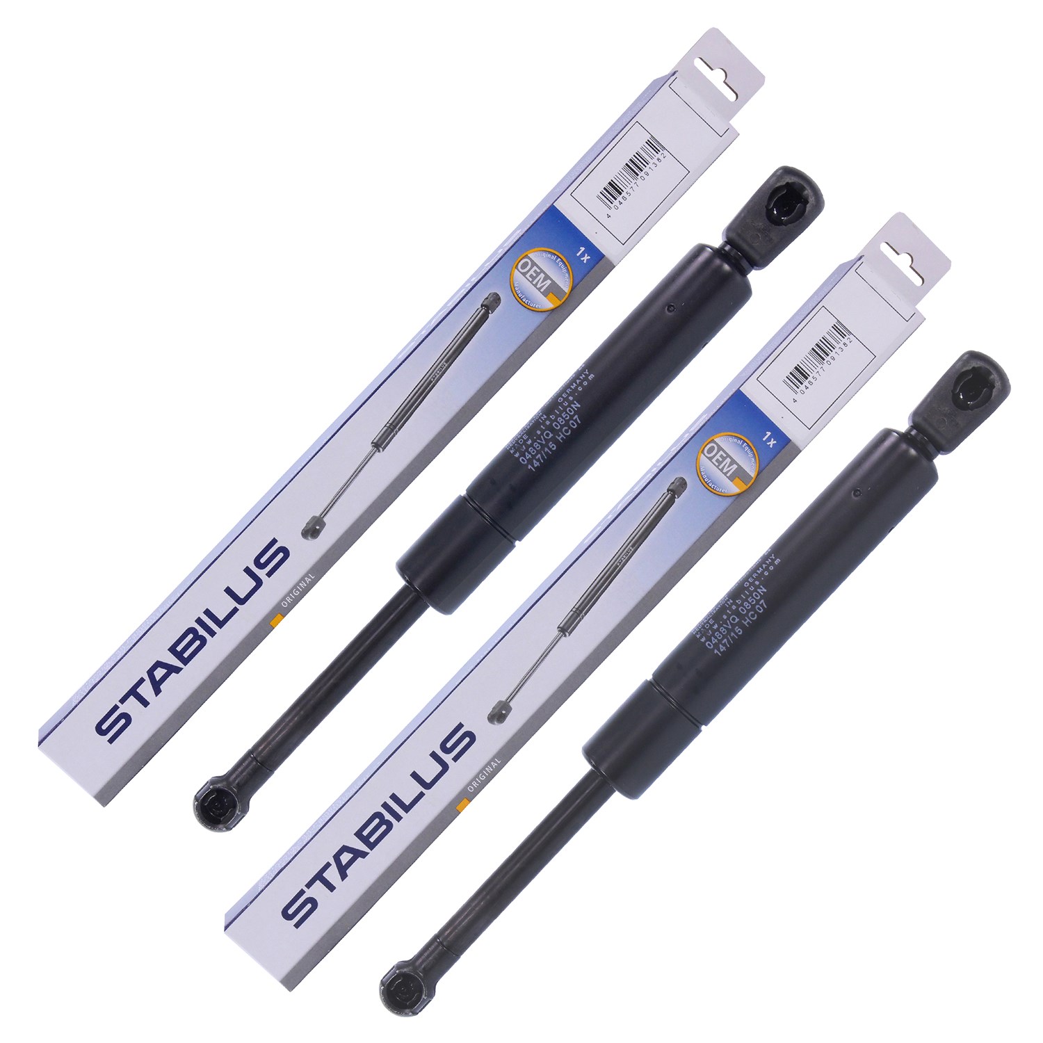 Stabilus 2x Gasfeder, Motorhaube [Hersteller-Nr. 0488VQ] für Mercedes-Benz