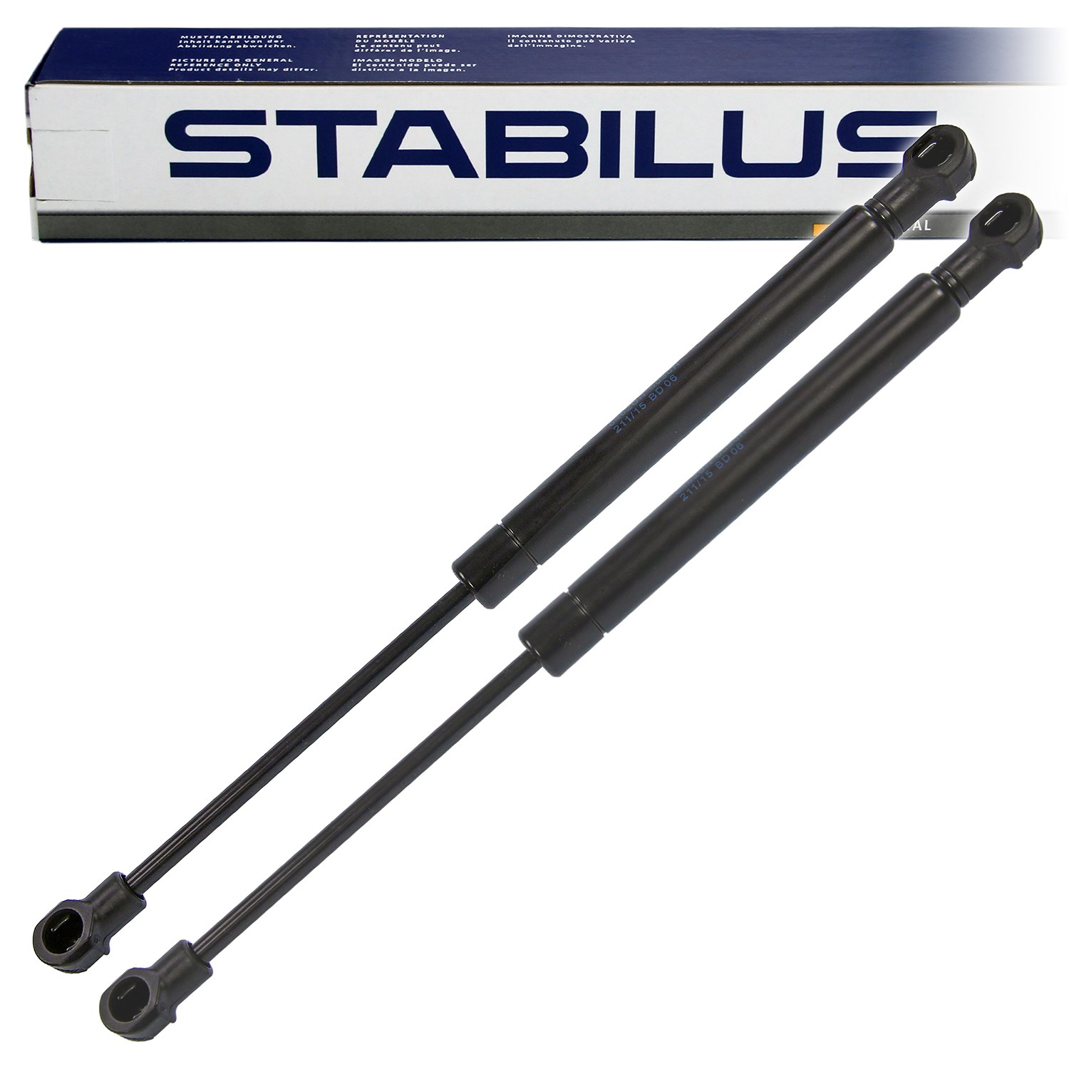 Stabilus 2x Gasfeder Verdeck [Hersteller-Nr. 8482UN] für Mercedes-Benz
