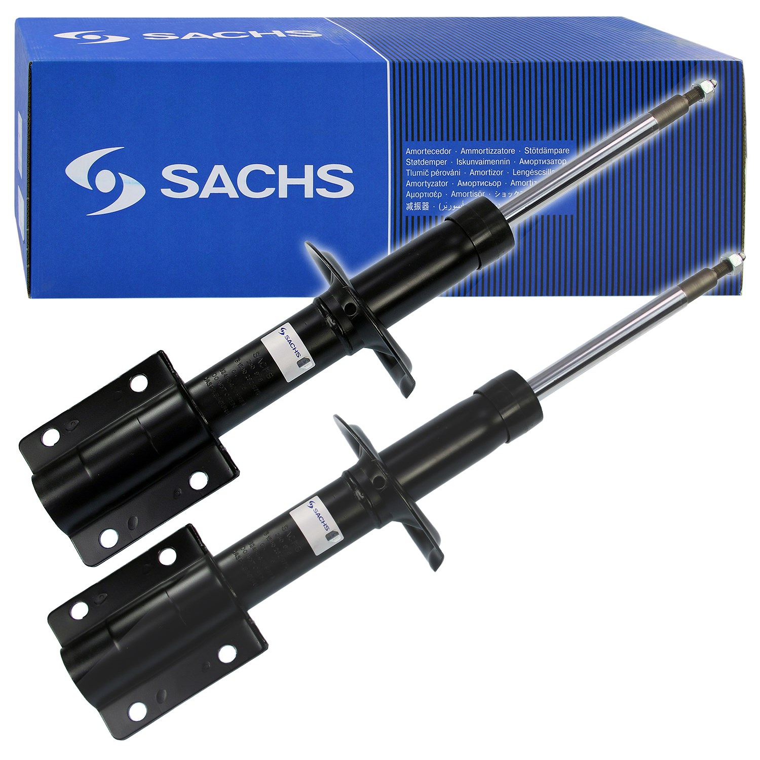 Sachs 2x Stoßdämpfer [Hersteller-Nr. 280975] für Peugeot, Fiat, Citroën