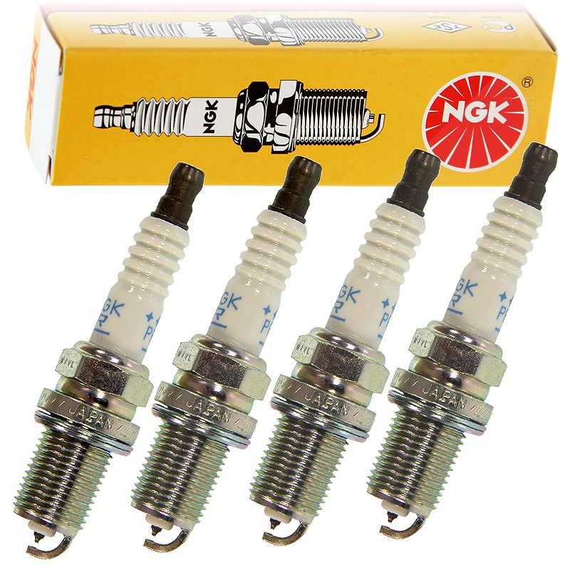 Ngk 4x Zündkerze [Hersteller-Nr. 5773] für Audi, VW, Seat, Skoda