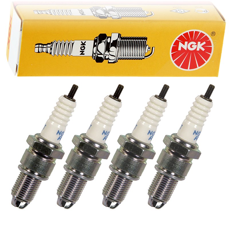 Ngk 4x Zündkerze [Hersteller-Nr. 2470] für VW, Seat, Audi