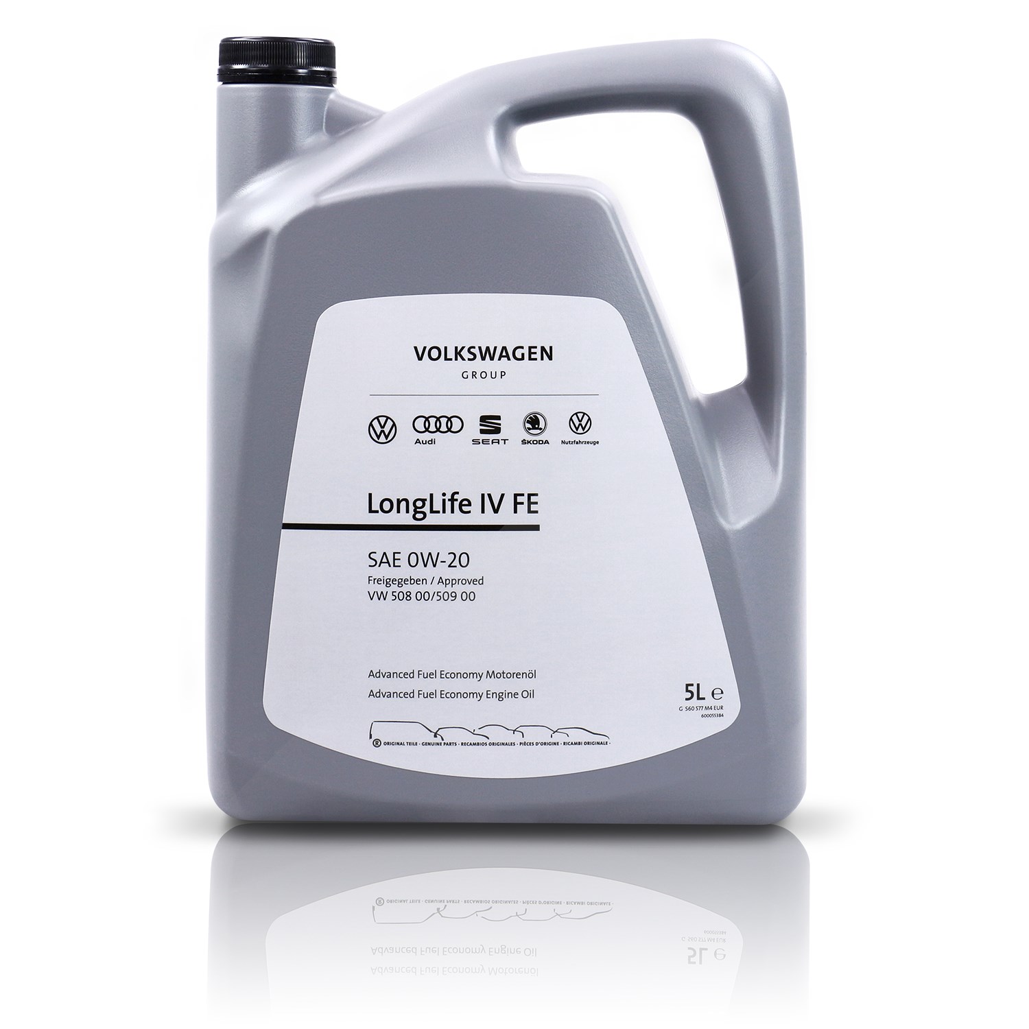 Vag 5l 0W-20 IV FE LONGLIFE Motoröl [Hersteller-Nr. GS65577M4EUR]