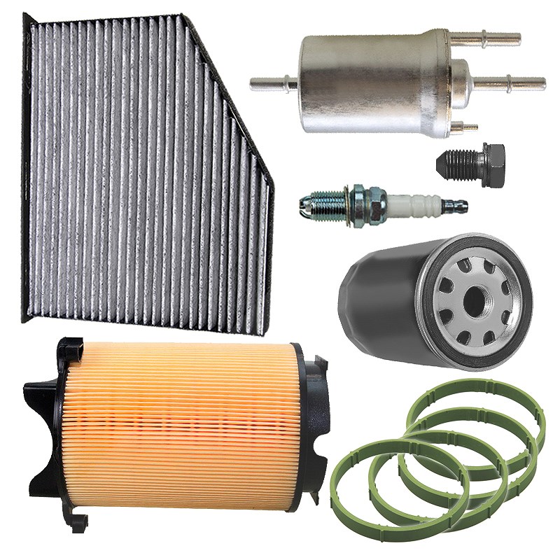 Bestprice Inspektionspaket Filtersatz SET D [Hersteller-Nr. 10701194] für Seat, Audi, VW, Skoda