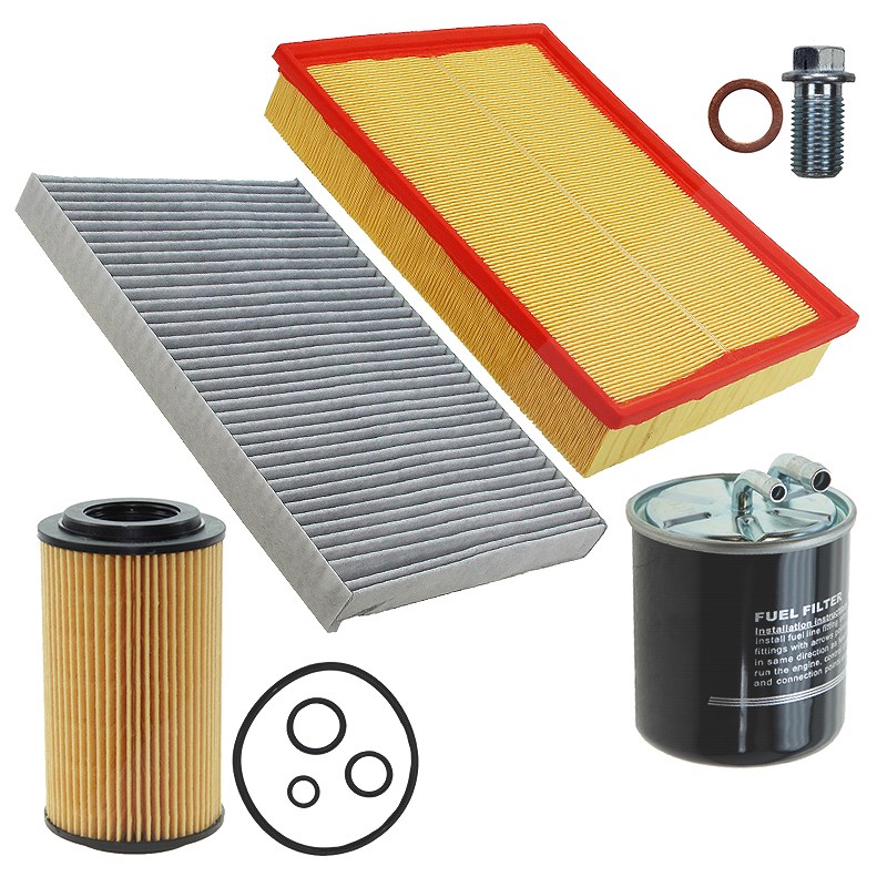 Bestprice Inspektionspaket Filtersatz SET B [Hersteller-Nr. 10701202] für Mercedes-Benz