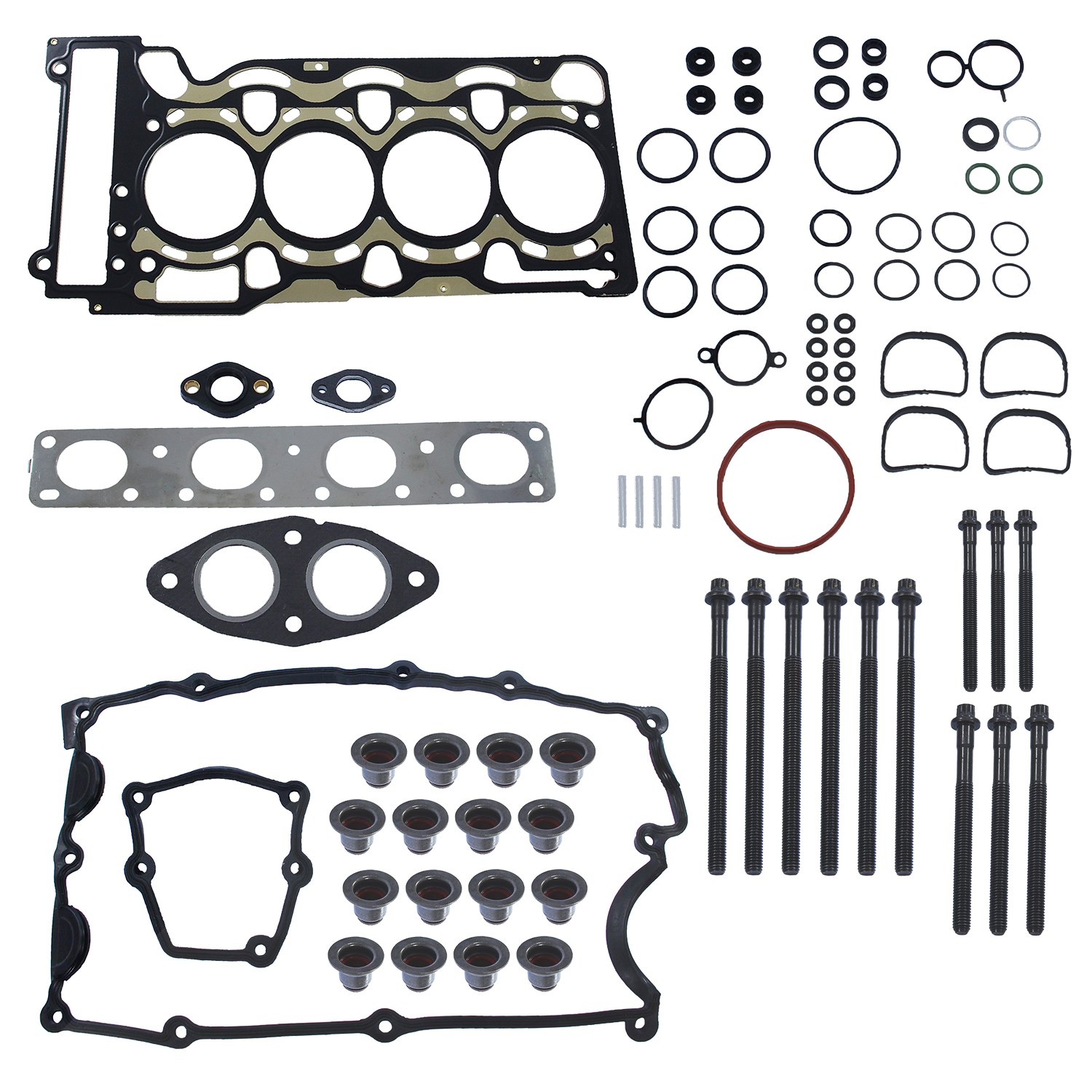 Atec Dichtungssatz, Zylinderkopf + Schraubensatz [Hersteller-Nr. 10701231] für BMW