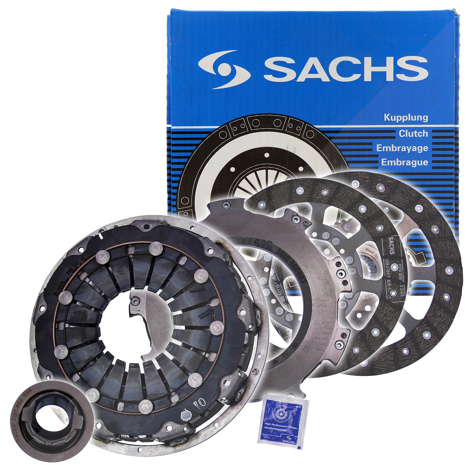 Sachs Kupplungssatz [Hersteller-Nr. 3000951019] für BMW