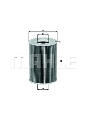Mahle Ölfilter [Hersteller-Nr. OX131D]