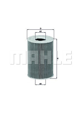 Mahle Ölfilter [Hersteller-Nr. OX138D]
