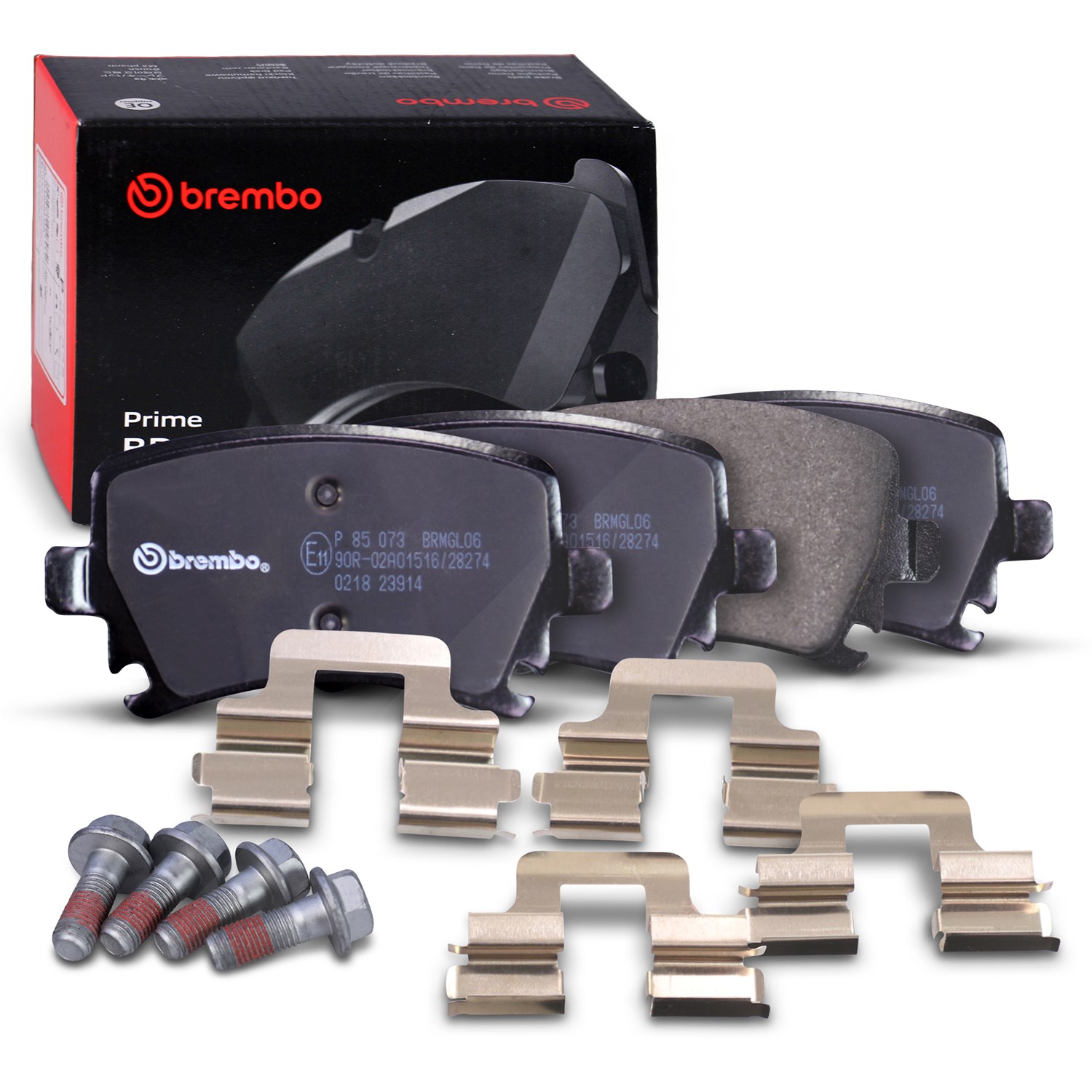 BREMBO P 85 073 Bremsbeläge Hinten für Golf A6 A3 Octavia A4 Caddy Leon Passat S - Bild 14