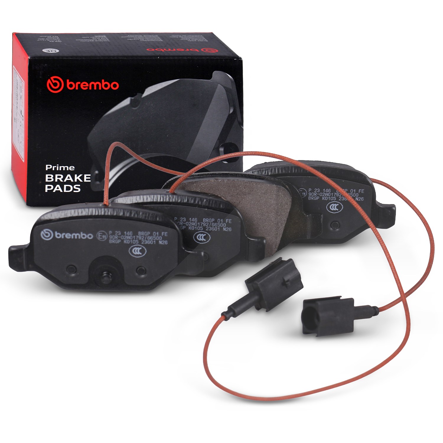 Für BREMBO P 23 146 Brake Pad Set, Disc Brake - Bild 11