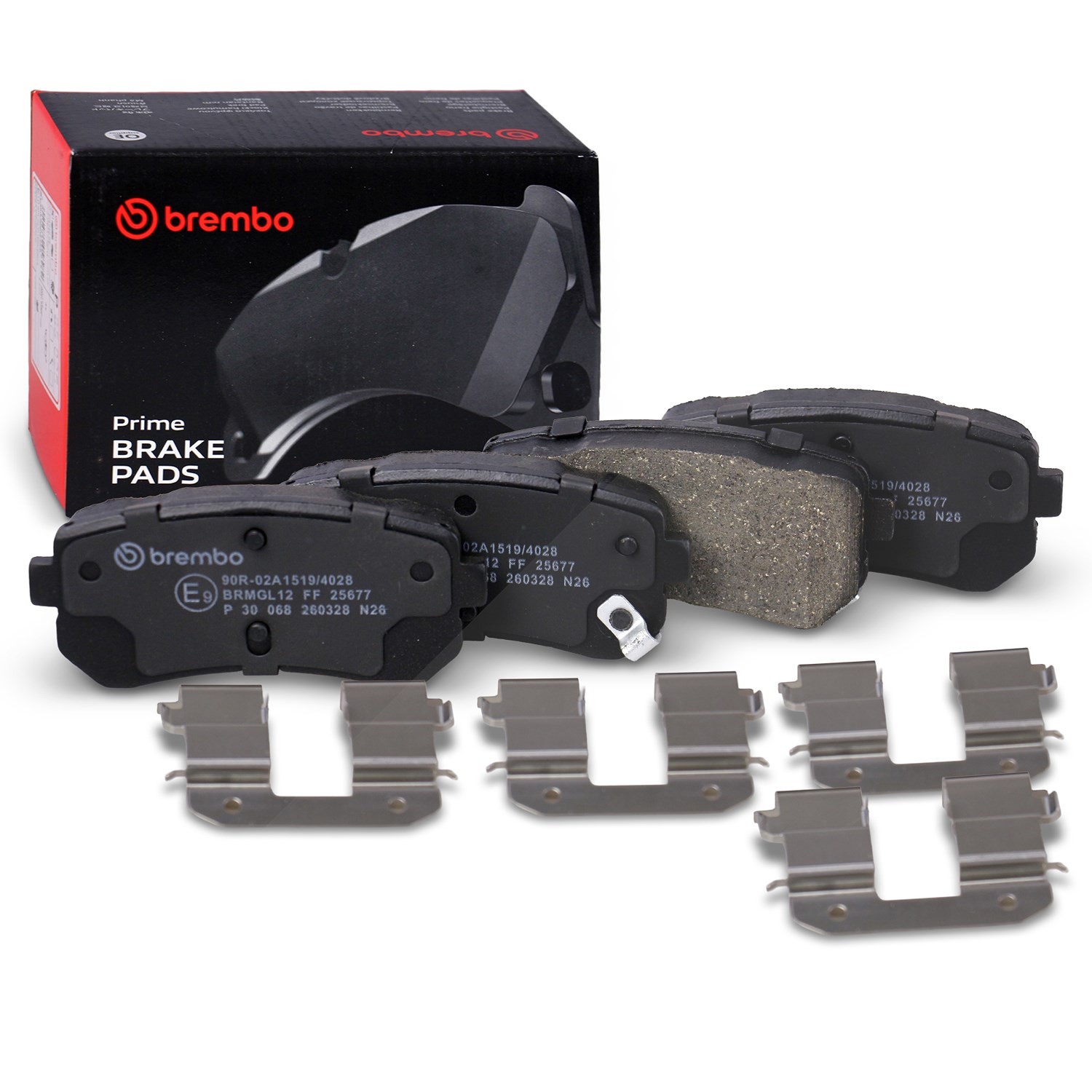 Für BREMBO P 30 068 HAM PADS. REAR WITH ACOUSTIC SENSORREAR MANDO HYUNDAI GR.16 - Bild 9