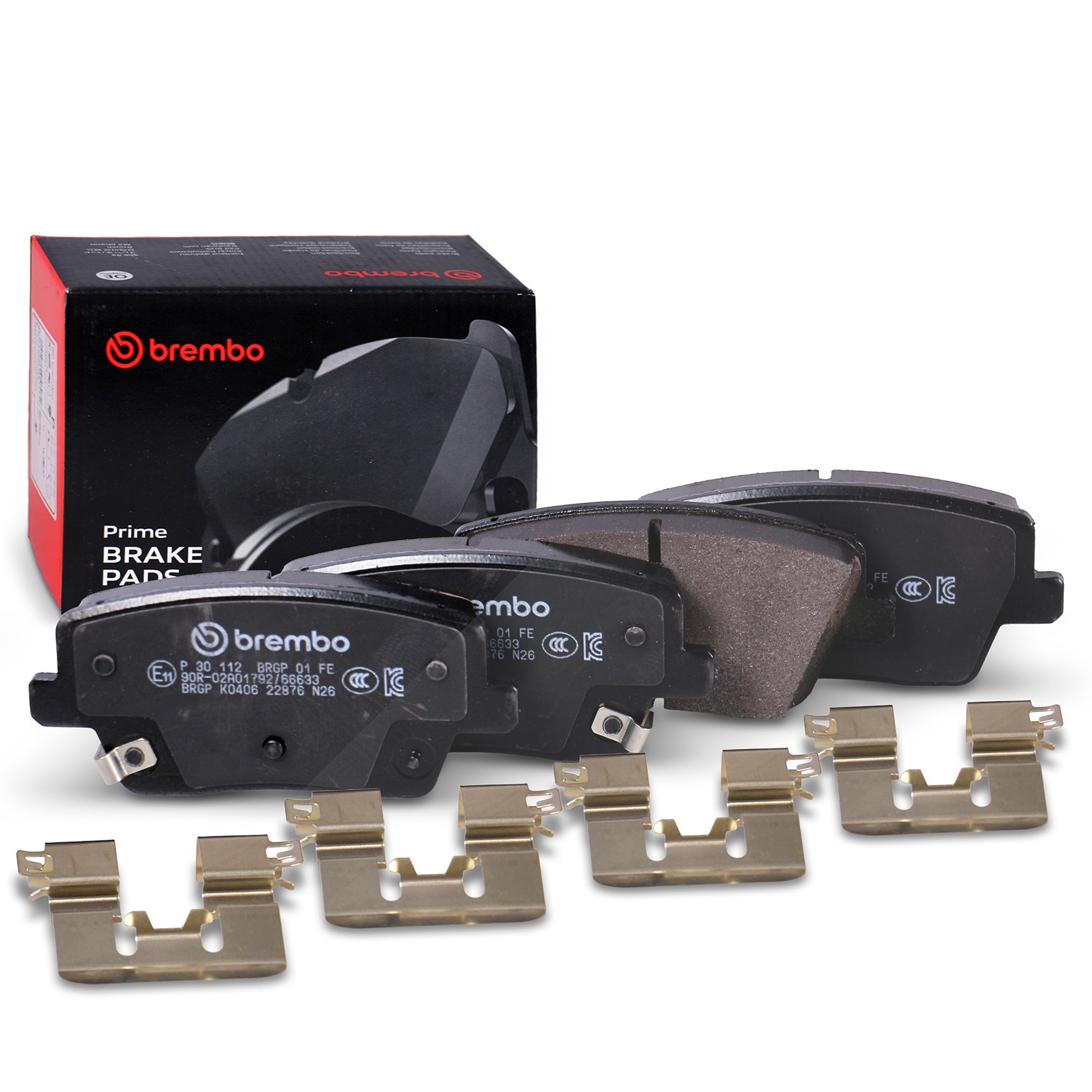 Für BREMBO KLOCKI SZCZEKI CYLINDERKI P 30 112 BRAKE PADS REAR - Bild 9