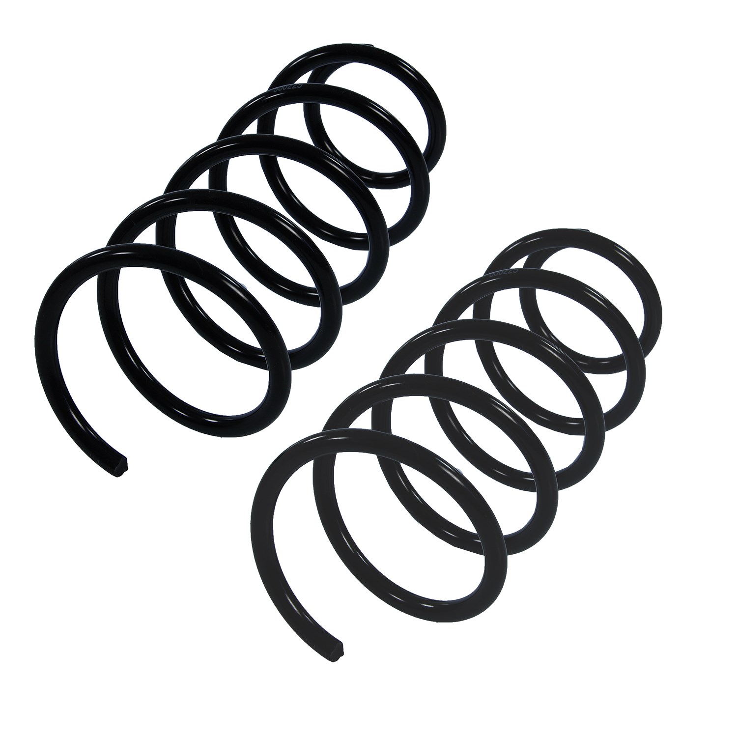 Bestprice 2x Fahrwerksfeder Vorderachse [Hersteller-Nr. 10701454] für VW