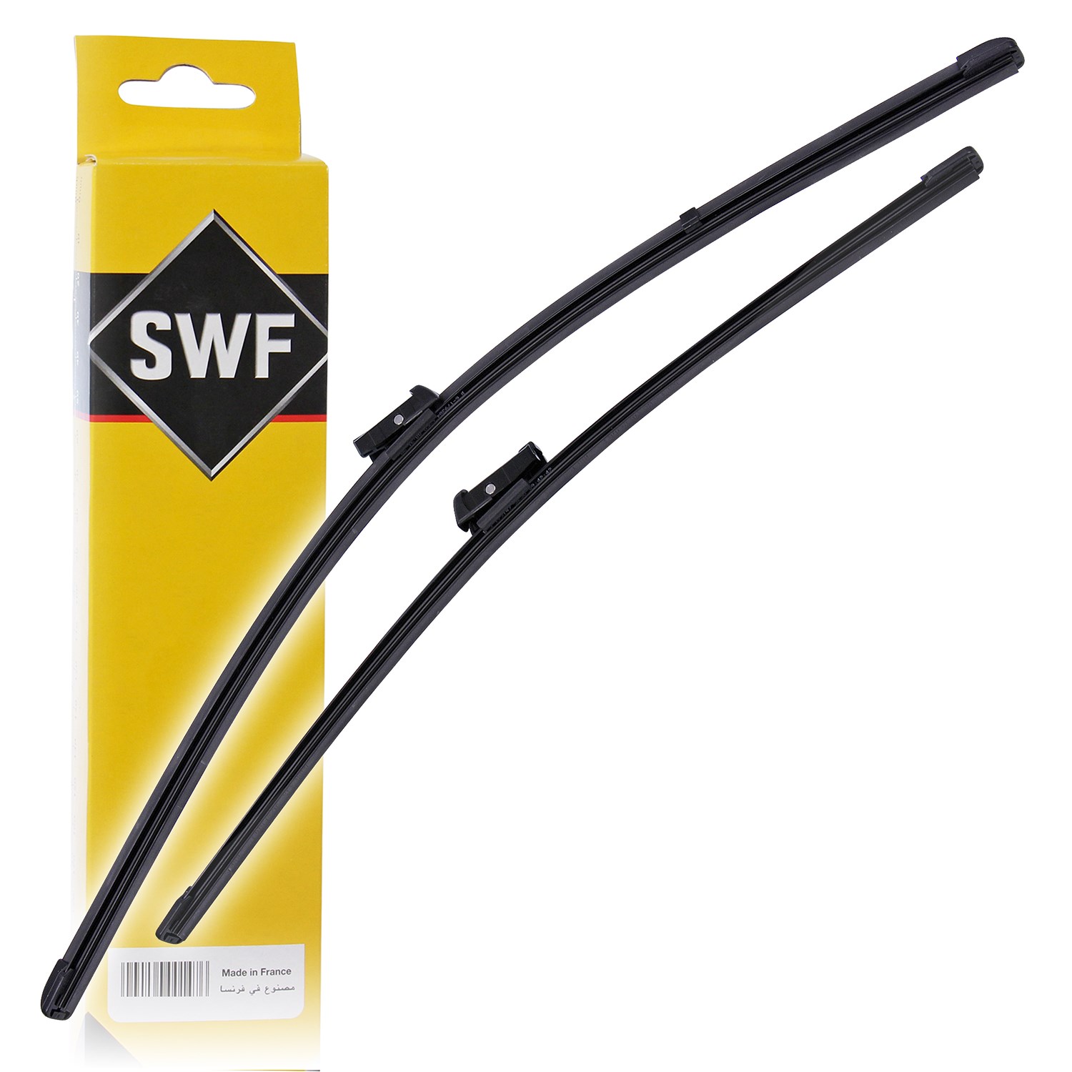 Swf 2x Wischerblatt, vorne [Hersteller-Nr. 119305] für Skoda, Lynk & Co, VW