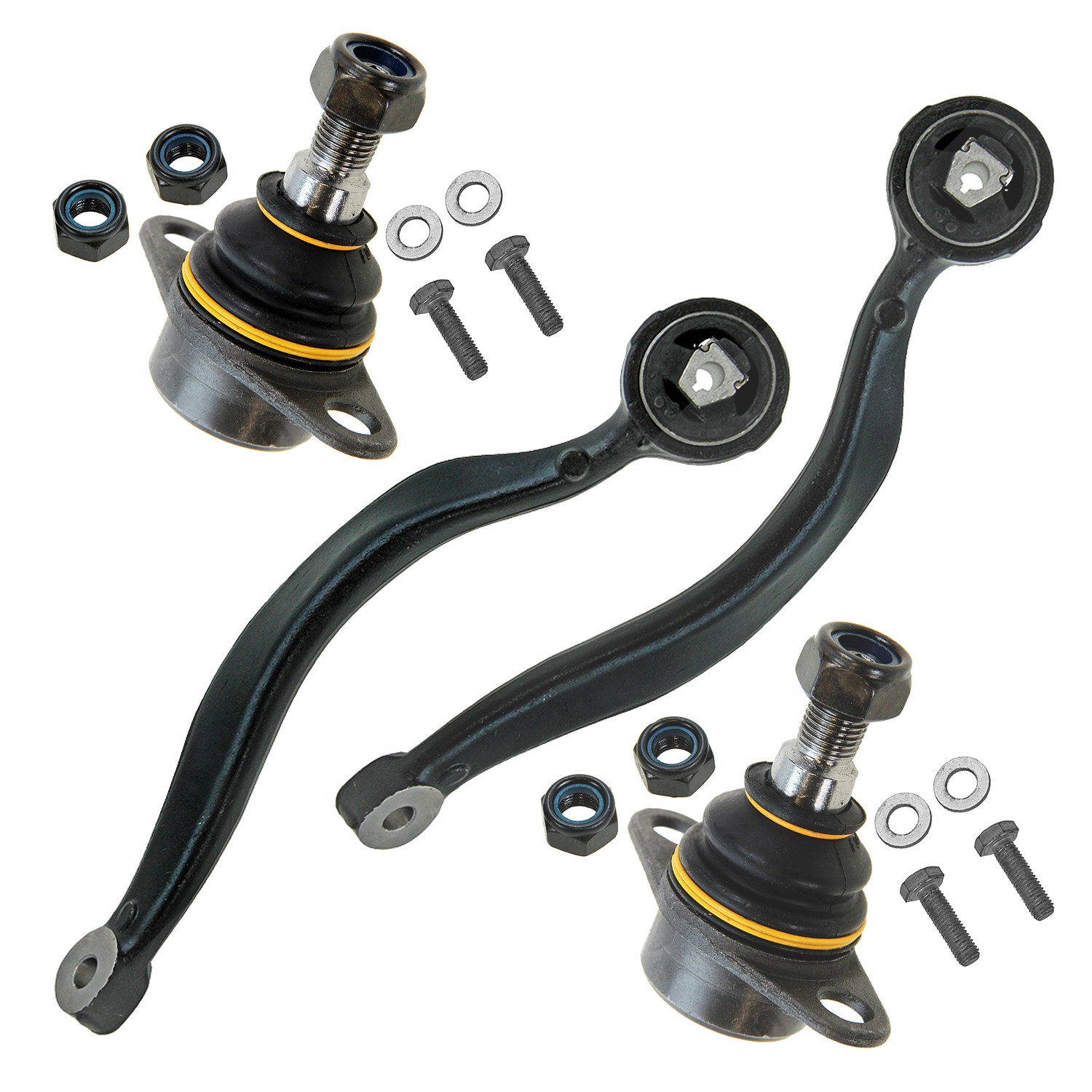 Bestprice Satz Querlenker + Traggelenke vorne [Hersteller-Nr. 10701521] für BMW