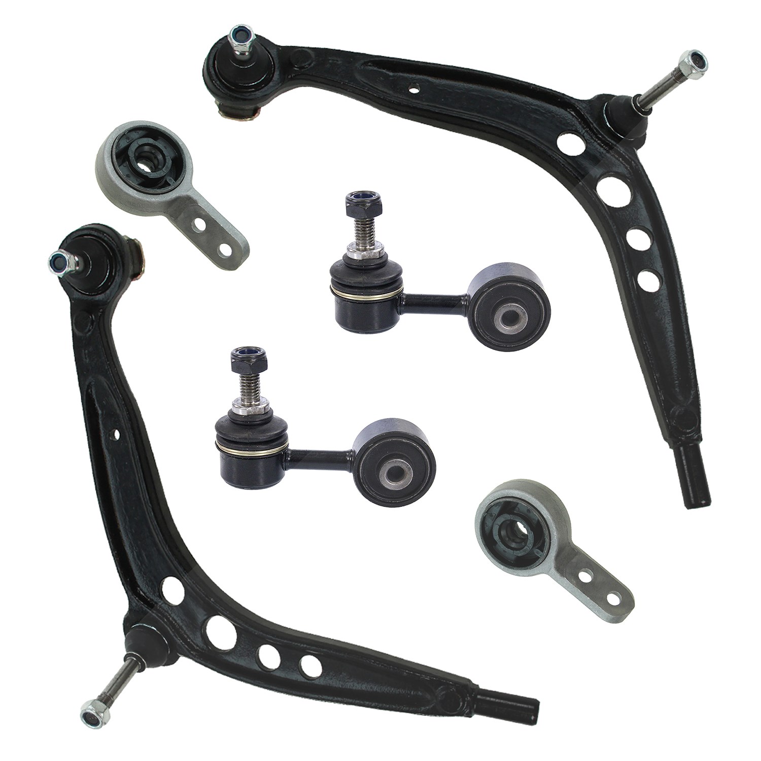 Bestprice Querlenkersatz vorne 6-tlg [Hersteller-Nr. 10701527] für BMW