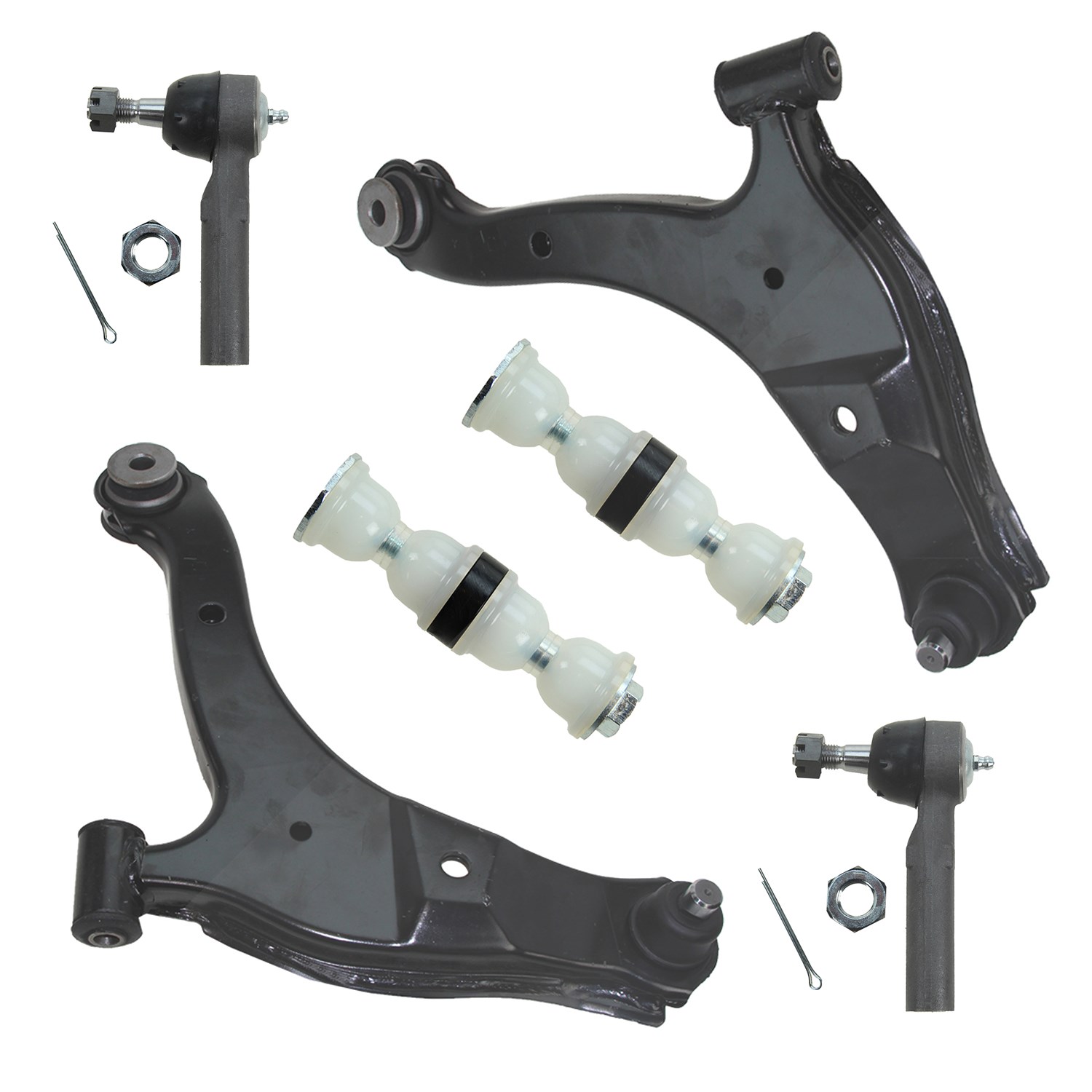Bestprice Querlenkersatz vorne 6-tlg [Hersteller-Nr. 10701528] für Chrysler