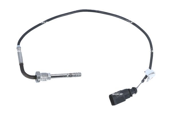 Sensor Abgastemperatur 2-polig 379 mm Kabel NRF für u.a. AUDI A6 - Bild 6
