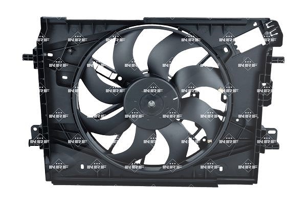 Lüfter Motorkühlung Anti-Überhitzung 220 W NRF passend für u.a. DACIA LOGAN - Bild 8