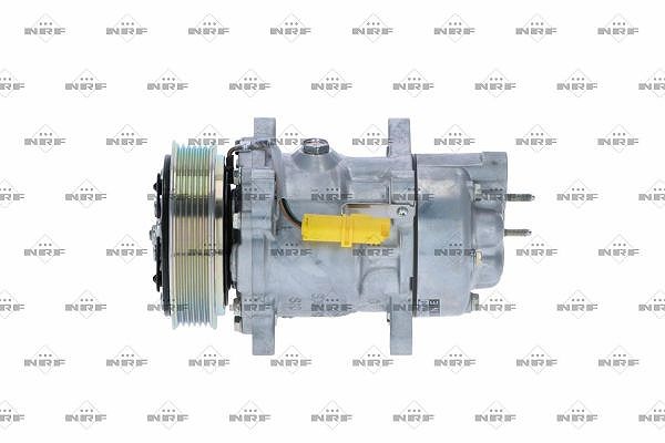 Klimakompressor 12 V Ø 119 mm SD6V12 NRF für u.a. PEUGEOT 307 - Bild 6