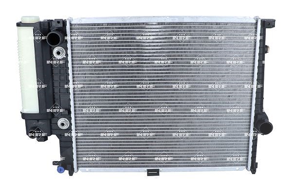 Kühler Motorkühlung Kühlrippen gelötet 521 - 435 mm Alu NRF für u.a. BMW 5er - Bild 6