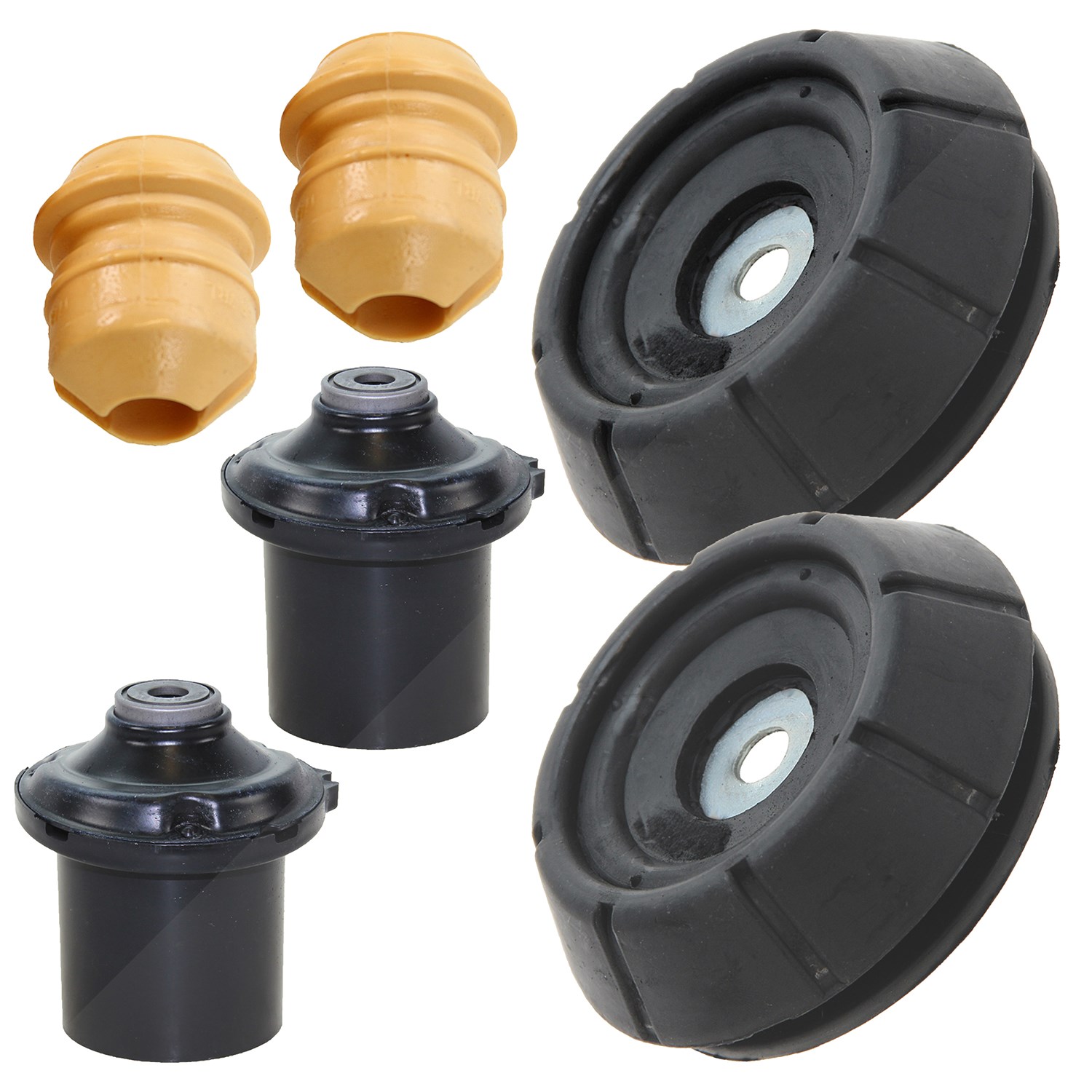 Bestprice 2x Domlager + Staubschutz-Satz vorne [Hersteller-Nr. 10701627] für Opel, Vauxhall