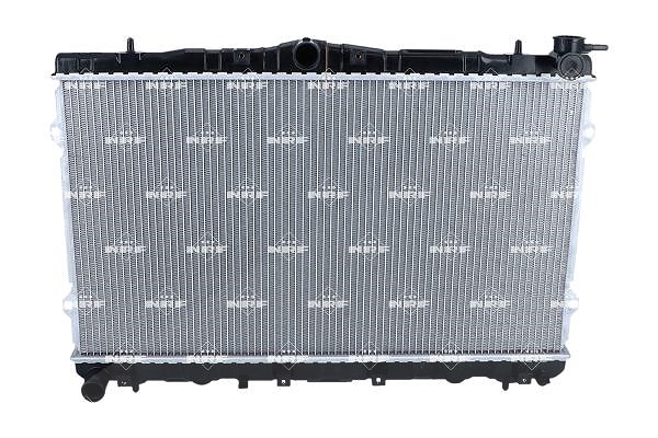 Kühler, Motorkühlung Kühlrippen gelötet 53504 NRF für HYUNDAI LANTRA II COUPE I - Bild 8