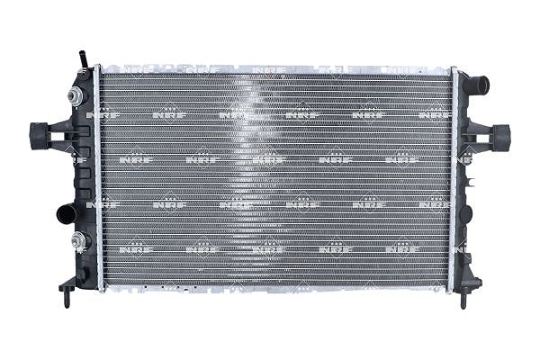 Kühler Motorkühlung Kühlrippen gelötet 600 - 366 mm Alu NRF für u.a. OPEL ASTRA - Bild 8