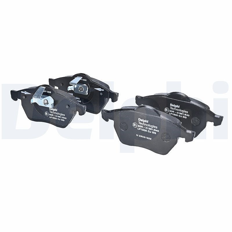 Für DELPHI LP1600 Brake Pad Set, disc brake LP1600 Brake pads set front , fits: - Bild 5