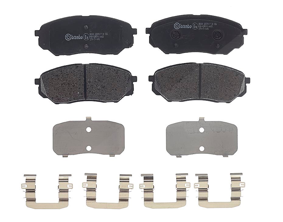 Brembo P30086 Bremsbelagsatz für Scheibenbremse Bremsbelagsatz - Bild 10