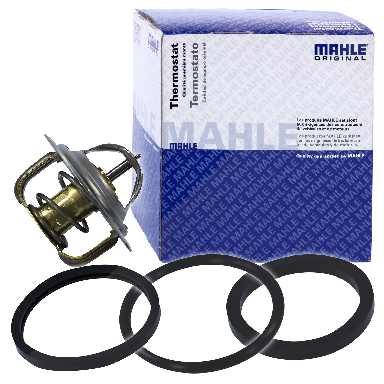 Mahle Thermostat mit Dichtung 92 °C [Hersteller-Nr. TX192D] für Opel, Daewoo, Chevrolet, Lamborghini, Chrysler, VW, Audi, Vauxhall