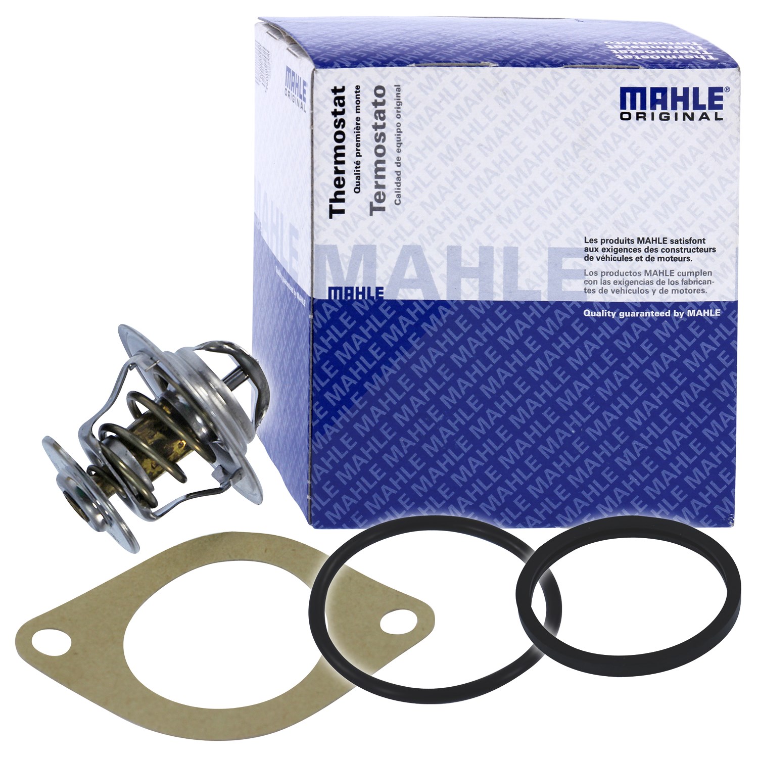 Mahle Thermostat mit Dichtung 80 °C [Hersteller-Nr. TX1380D] für Audi, Vauxhall, Ford, Seat, Porsche, VW, Opel