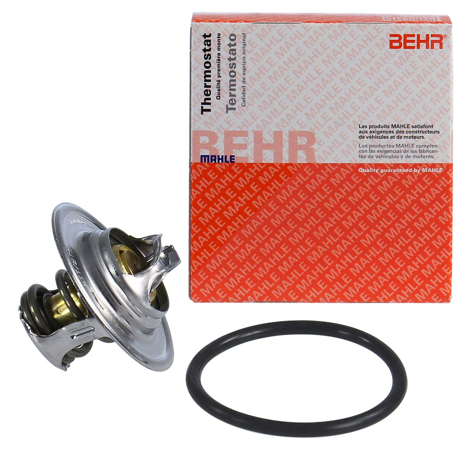 Mahle Thermostat mit Dichtung 87 °C [Hersteller-Nr. TX1487D] für Skoda, Audi, Mitsubishi, Seat, Iran Khodro, VW, Nissan