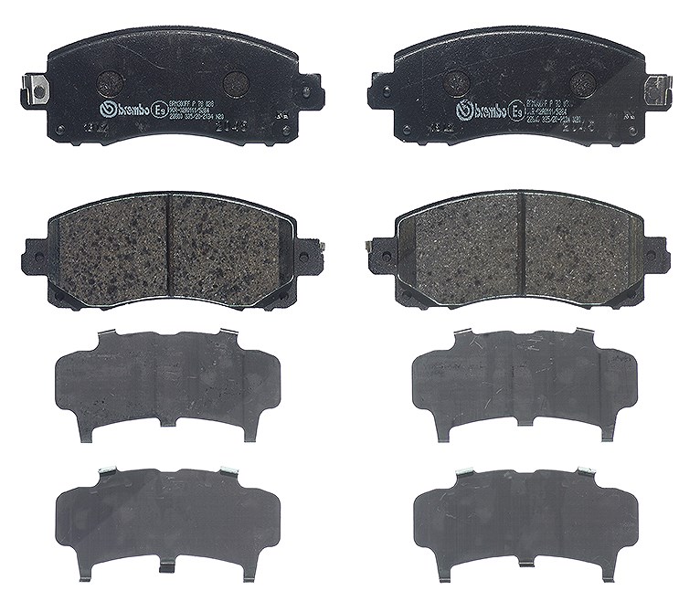 Für BREMBO KLOCKI SZCZEKI CYLINDERKI P 78 028 BRAKE PADS FRONT - Bild 8